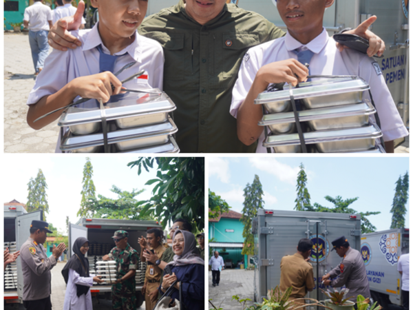 Antusiasme Siswa Warnai Pelaksanaan Perdana Program MBG di MAN 4 Kebumen