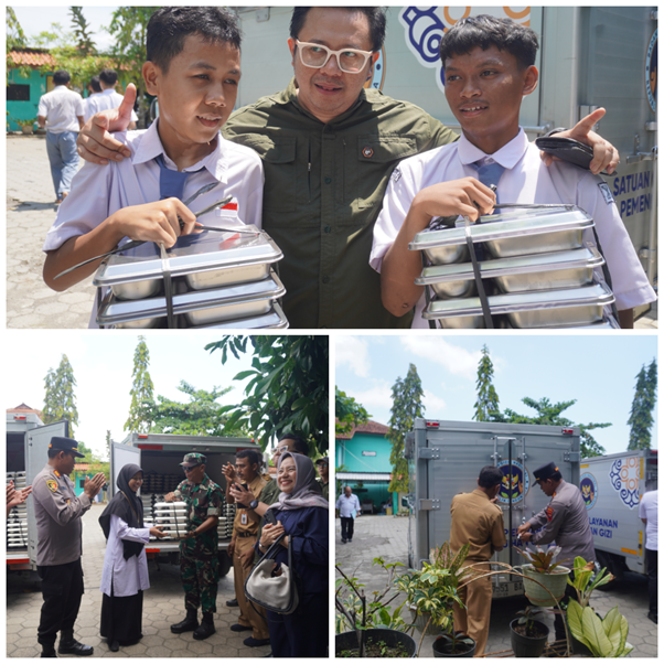 Antusiasme Siswa Warnai Pelaksanaan Perdana Program MBG di MAN 4 Kebumen